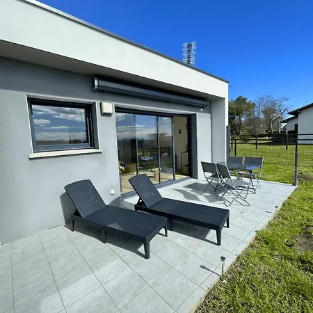Bellevue - Jardin-Montagne-Calme Villa Riviere-Saas-et-Gourby Exterior photo